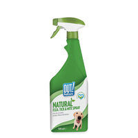 Out Pet Care Natural Flea & Tick Spray for Dogs - 500 ml
