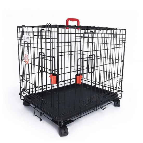 M-Pets Voyager Wire Crate With Wheels - 48" - XXL