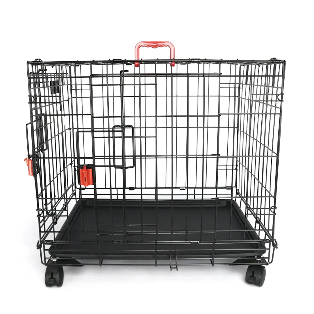 M-Pets Voyager Wire Crate With Wheels - 48" - XXL