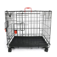 M-Pets Voyager Wire Crate With Wheels - 48" - XXL