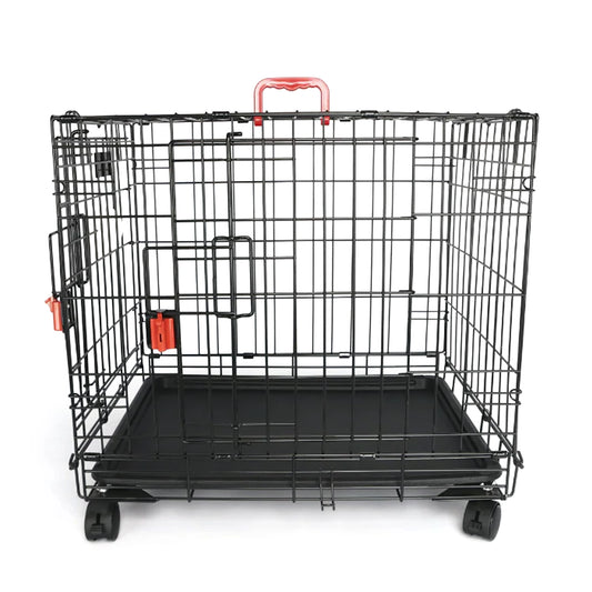 M-Pets Voyager Wire Crate With Wheels - 48" - XXL