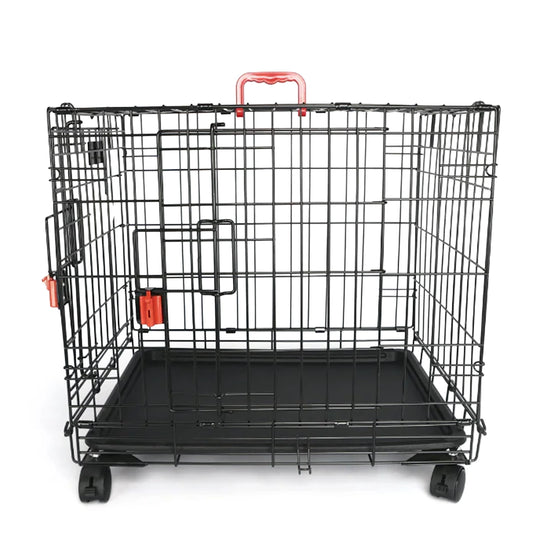 M-Pets Voyager Wire Crate With Wheels - 48" - XXL