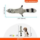 Fofos Dog Toy Skinneez Raccoon Dog Toy