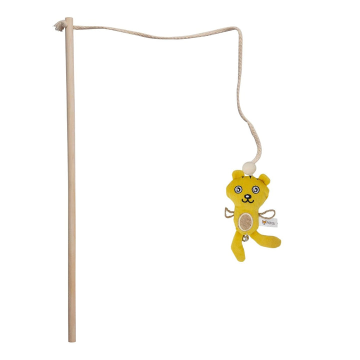 Fofos Cat Wand Toy Tiger Cat Toy