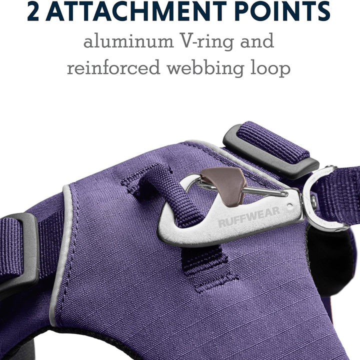 Ruffwear Front Range Harness Purple Sage - Large/Xlarge