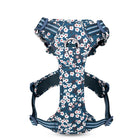 Truelove Floral No Pull Pet Harness - Saxony Blue