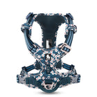 Truelove Floral No Pull Pet Harness - Saxony Blue