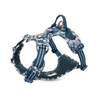 Truelove Floral No Pull Pet Harness - Saxony Blue
