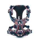 Truelove Floral No Pull Pet Harness - Navy Blazer