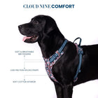Truelove Floral No Pull Pet Harness - Navy Blazer