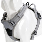 Truelove Classic No-Choke Padded Dog Harness with Control Handle (Gray)