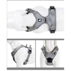 Truelove Classic No-Choke Padded Dog Harness with Control Handle (Gray)