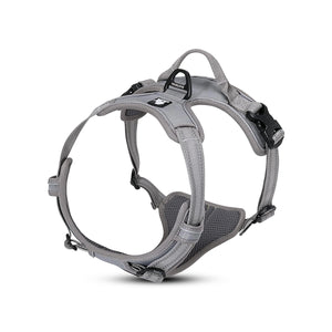Truelove Classic No-Choke Padded Dog Harness with Control Handle (Gray)