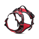 Truelove Classic No-Choke Padded Dog Harness with Control Handle (Red)
