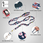 Truelove Floral Pet Leash,Multi-Handle - Saxony Blue