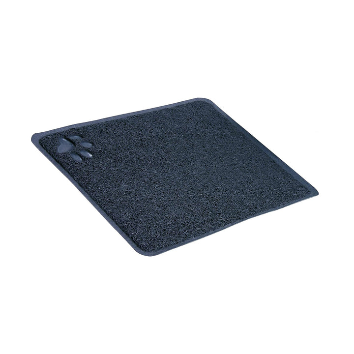 Trixie Cat Litter Tray Mat - Dark Grey - LxB - 45.7 x 38 cm