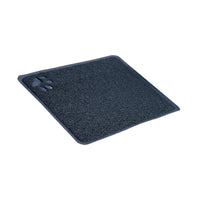 Trixie Cat Litter Tray Mat - Dark Grey - LxB - 45.7 x 38 cm