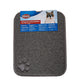 Trixie Cat Litter Tray Mat - Dark Grey - LxB - 45.7 x 38 cm