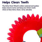 Outward Hound Kitty Chew Wheel Cat Toy - 9cm - Zigly