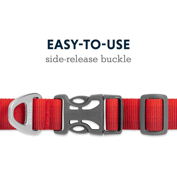 Ruffwear Front Range Collar Red Sumac Dog Collar