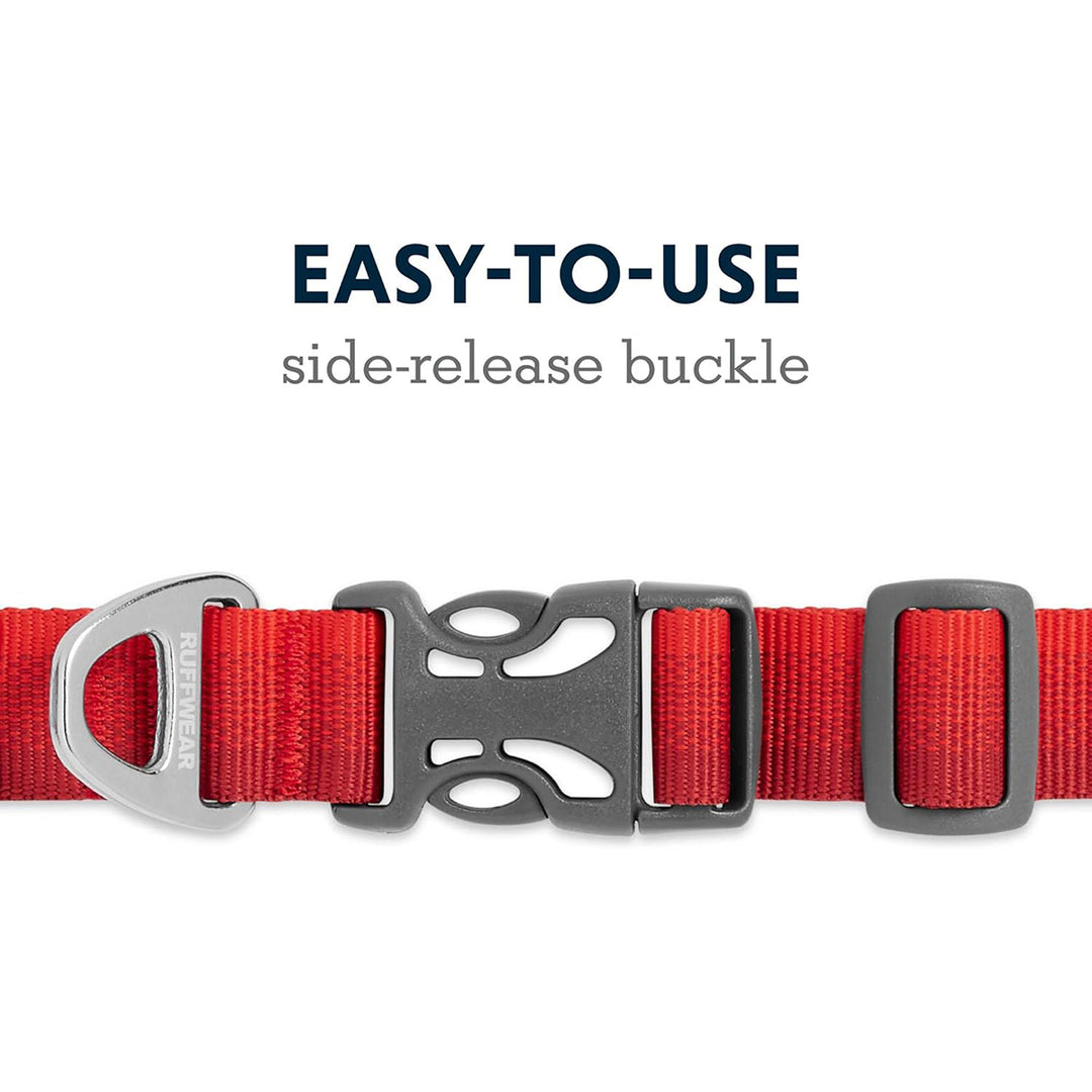 Ruffwear Front Range Collar Red Sumac Dog Collar