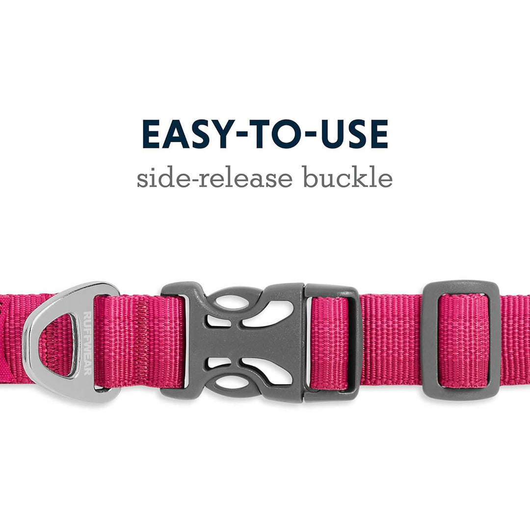 Ruffwear Front Range Collar Hibiscus Pink Dog Collar