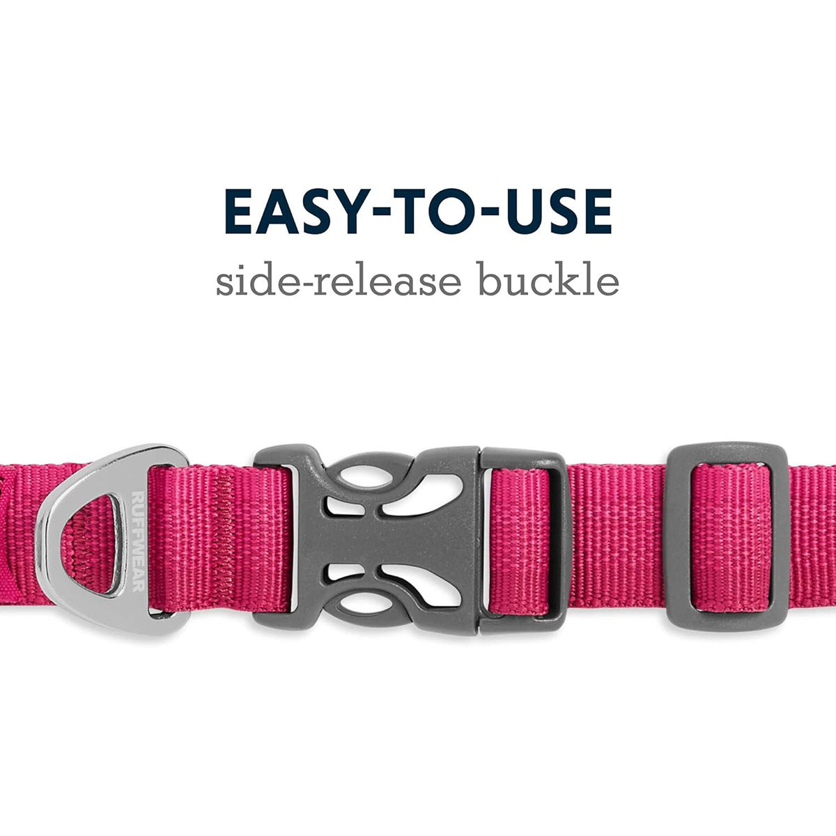 Ruffwear Front Range Collar Hibiscus Pink Dog Collar