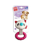 Gigwi Suppa Puppa Coon Squeaker Inside Plush Toy for Small Dog - Pink - Zigly