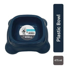 M-Pets Plastic Single Dog Bowl (Assorted Color) - Zigly