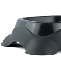 M-Pets Plastic Single Dog Bowl (Assorted Color)