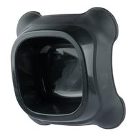 M-Pets Plastic Single Dog Bowl (Assorted Color)