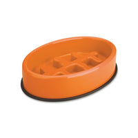 M Pets Slow Feed Fishbone Shaped Dog Bowl (Assorted Colour)