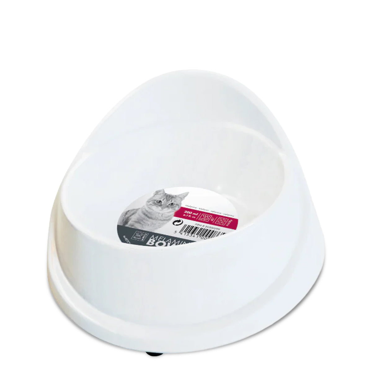 M-Pets Cat Single Fashion Bowl (Melamine Bowl) - 300 ml