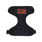 Mutt of Course Denim Harness for Dog (Dark Blue)