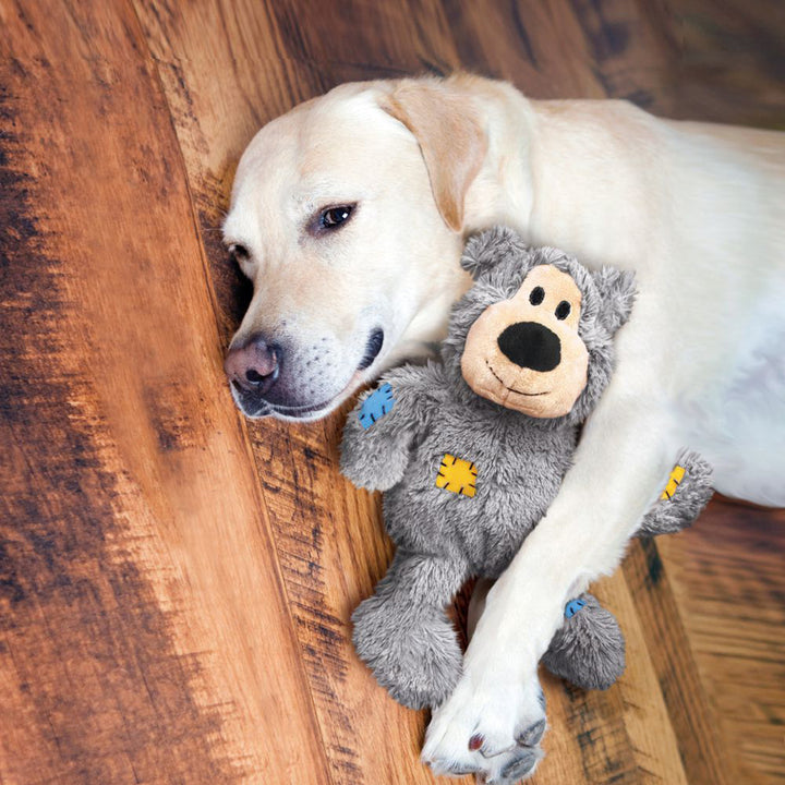 Kong Wild Knots Bear Plush Dog Toy - Large