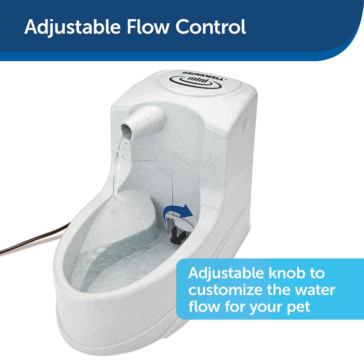Drinkwell Mini Pet Fountain For Small Dogs & Cats