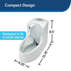 Drinkwell Mini Pet Fountain For Small Dogs & Cats - Zigly