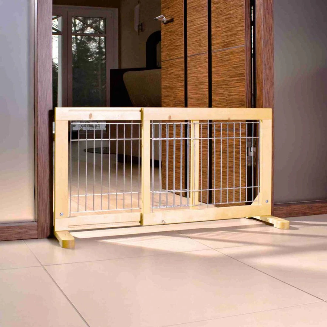 Trixie Wooden Dog Barrier - 65 - 108X50 cm