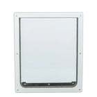 Trixie 2-Way Dog Flap with Tunnel For Dog - M-XL - White - Zigly