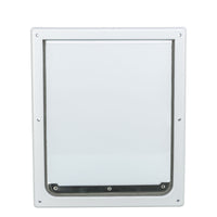 Trixie 2-Way Dog Flap with Tunnel For Dog - M-XL - White