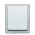 Trixie 2-Way Dog Flap with Tunnel For Dog - M-XL - White - Zigly