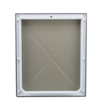 Trixie 2-Way Dog Flap with Tunnel For Dog - M-XL - White