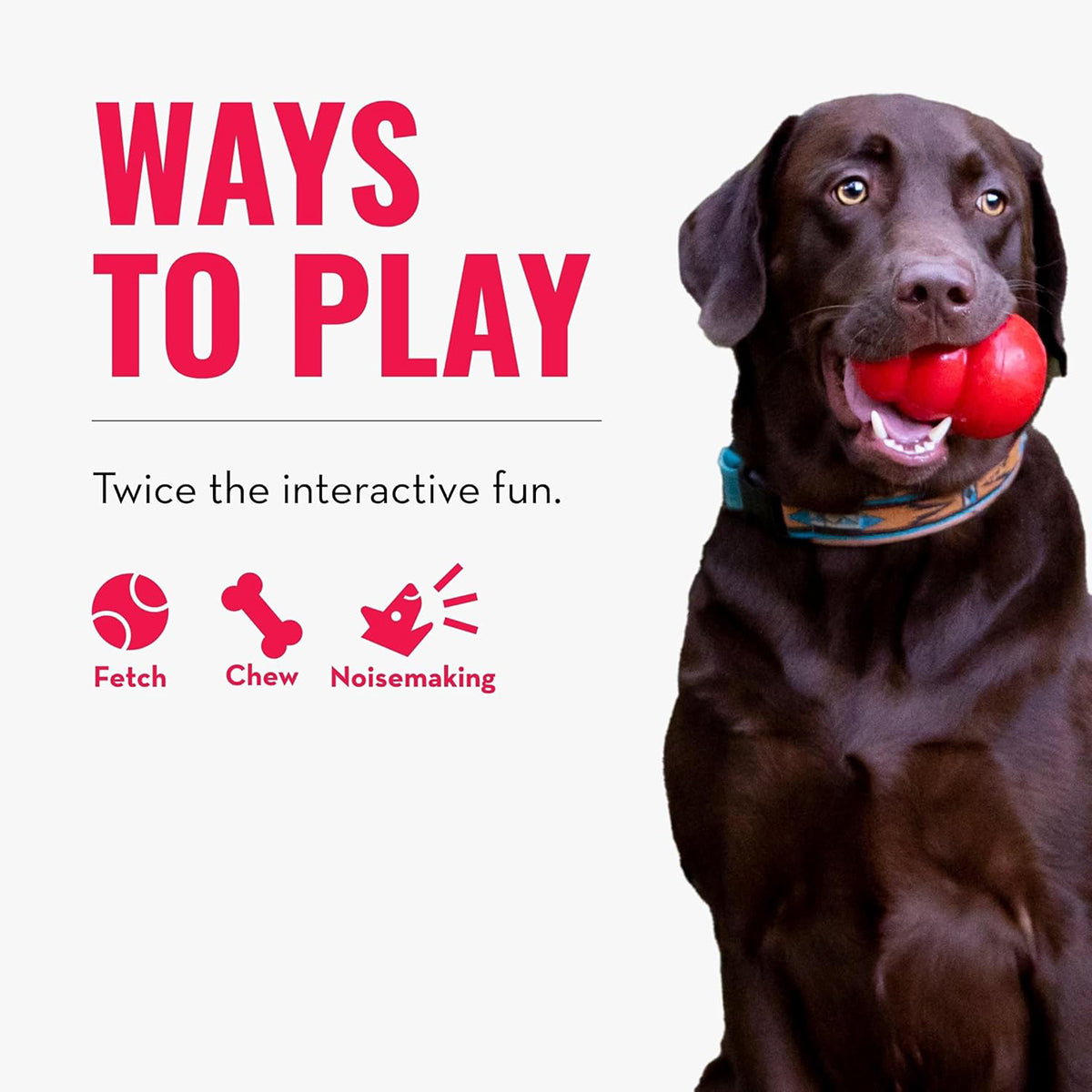 Kong Jumbler Football Dog Toy – Large