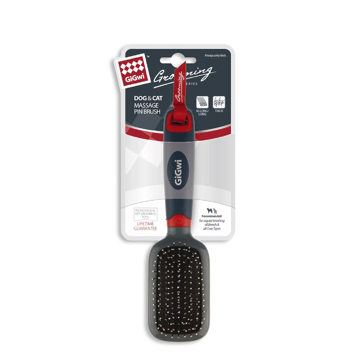 GiGwi Pin Brush for Dogs & Cats