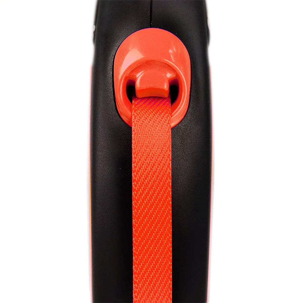 Flexi Neon Tape Retractable Dog Leash - Orange - Medium