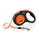 Flexi Neon Tape Retractable Dog Leash - Orange - Medium