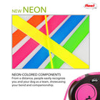 Flexi Neon Tape Retractable Dog Leash - Pink