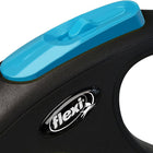 Flexi Neon Tape Retractable Dog Leash - Blue