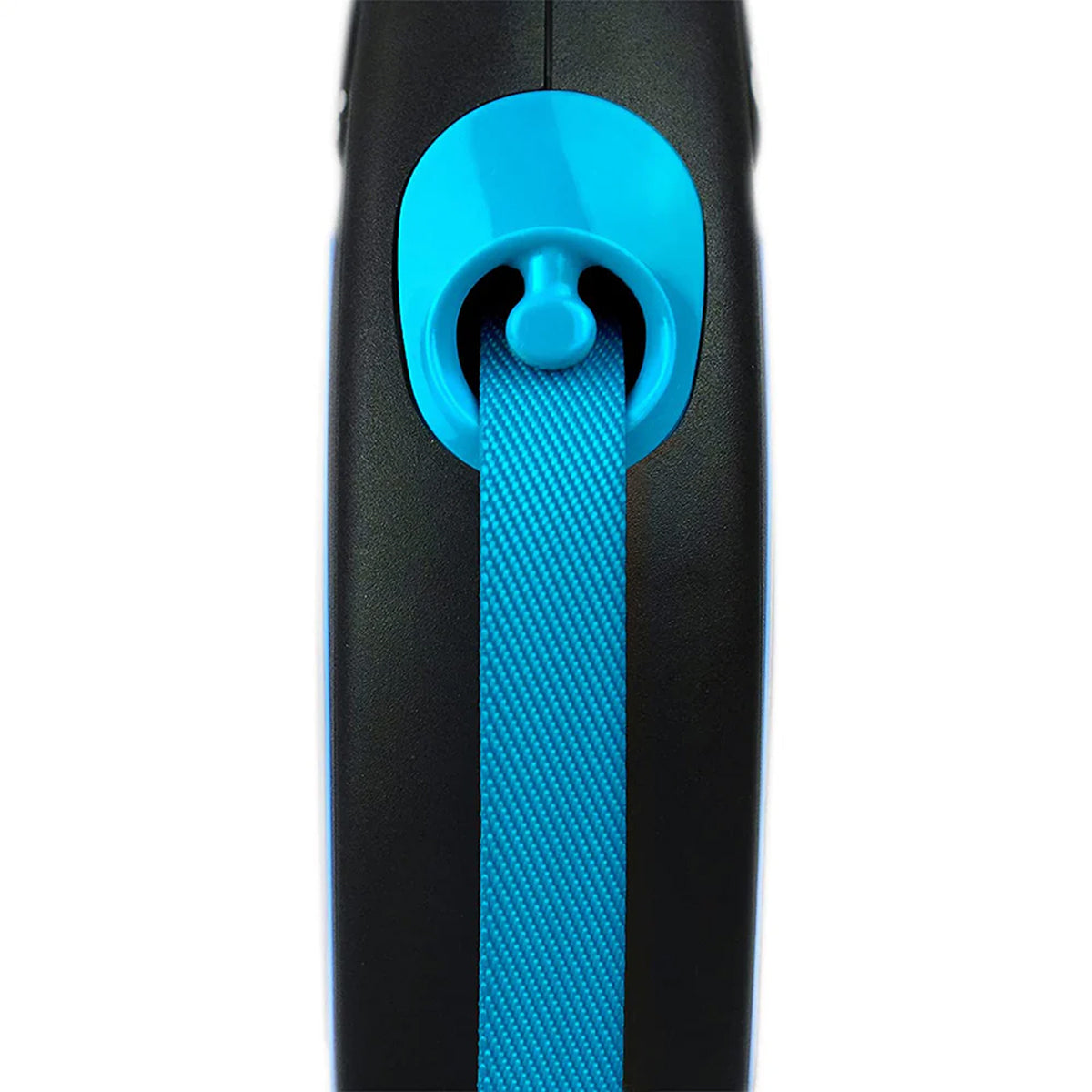 Flexi Neon Tape Retractable Dog Leash - Blue - Medium