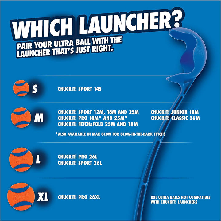 Chuckit! Sport Ball Launcher – Assorted Colours – 25 inch length
